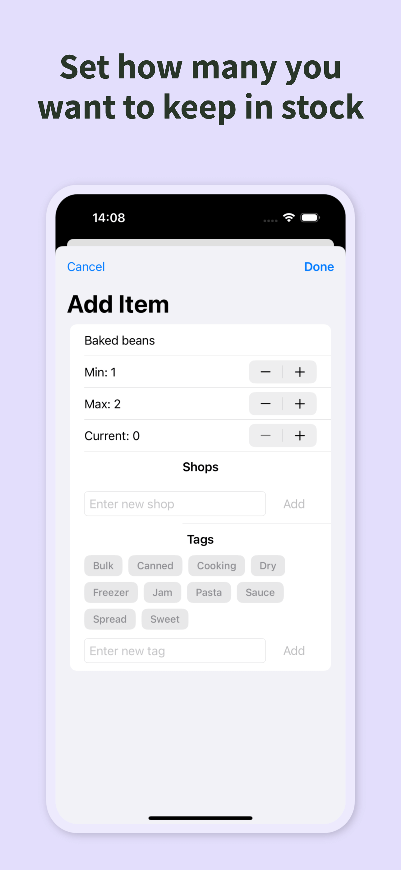 Pantry Inventory screenshot 3