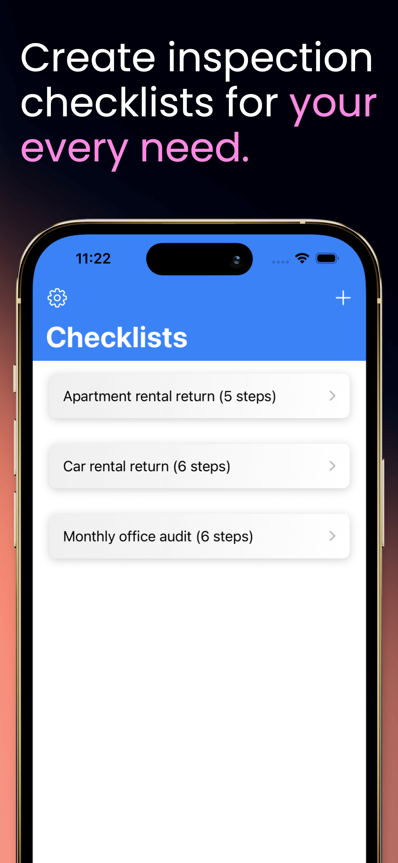 Pass Fail Checklists screenshot 1