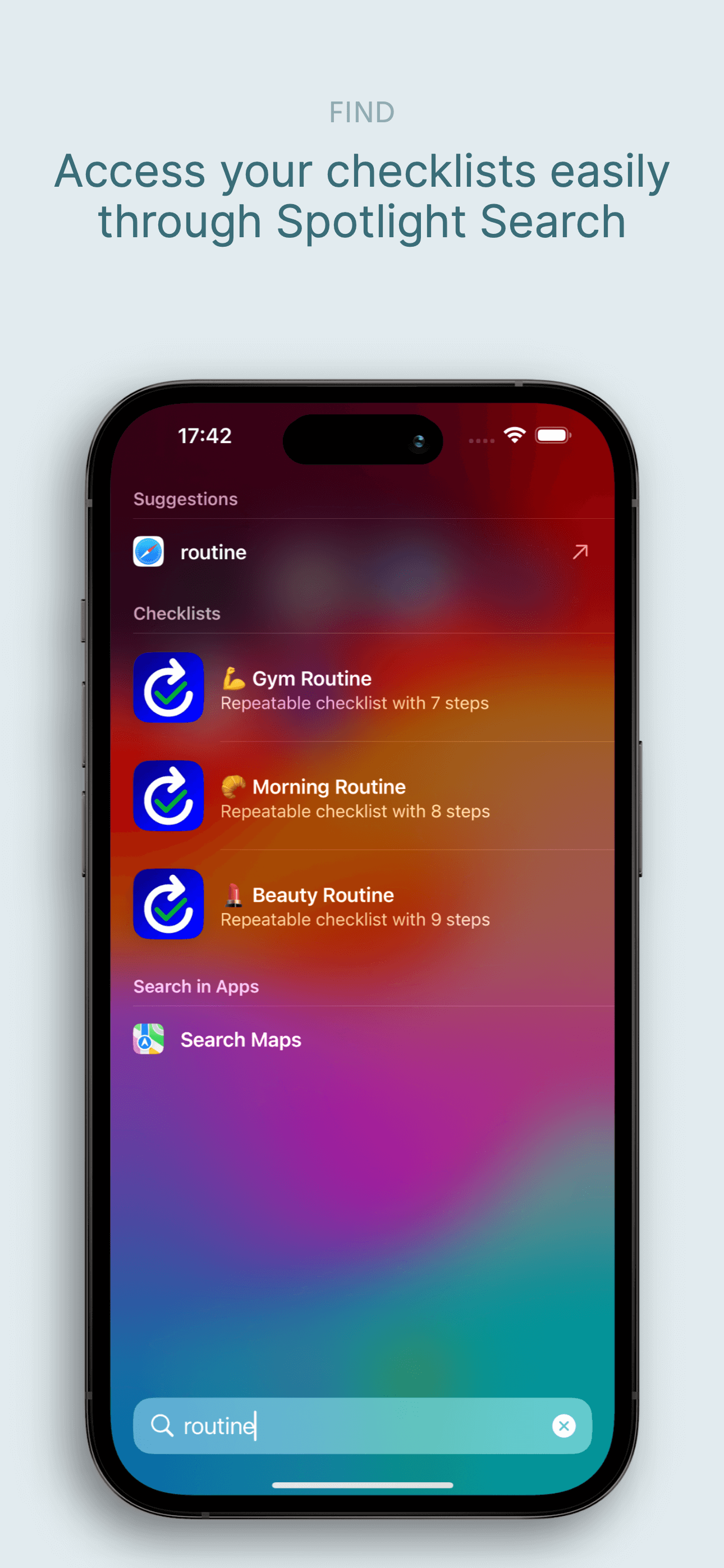 Repeatable Checklists screenshot 8